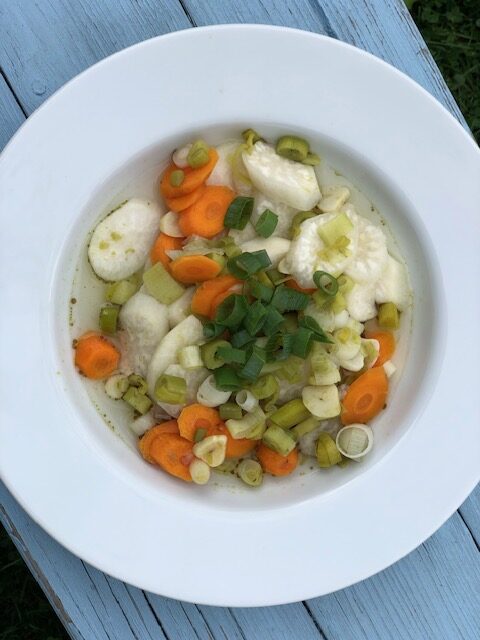 Nishime – zelenina vařená ve vrstvách