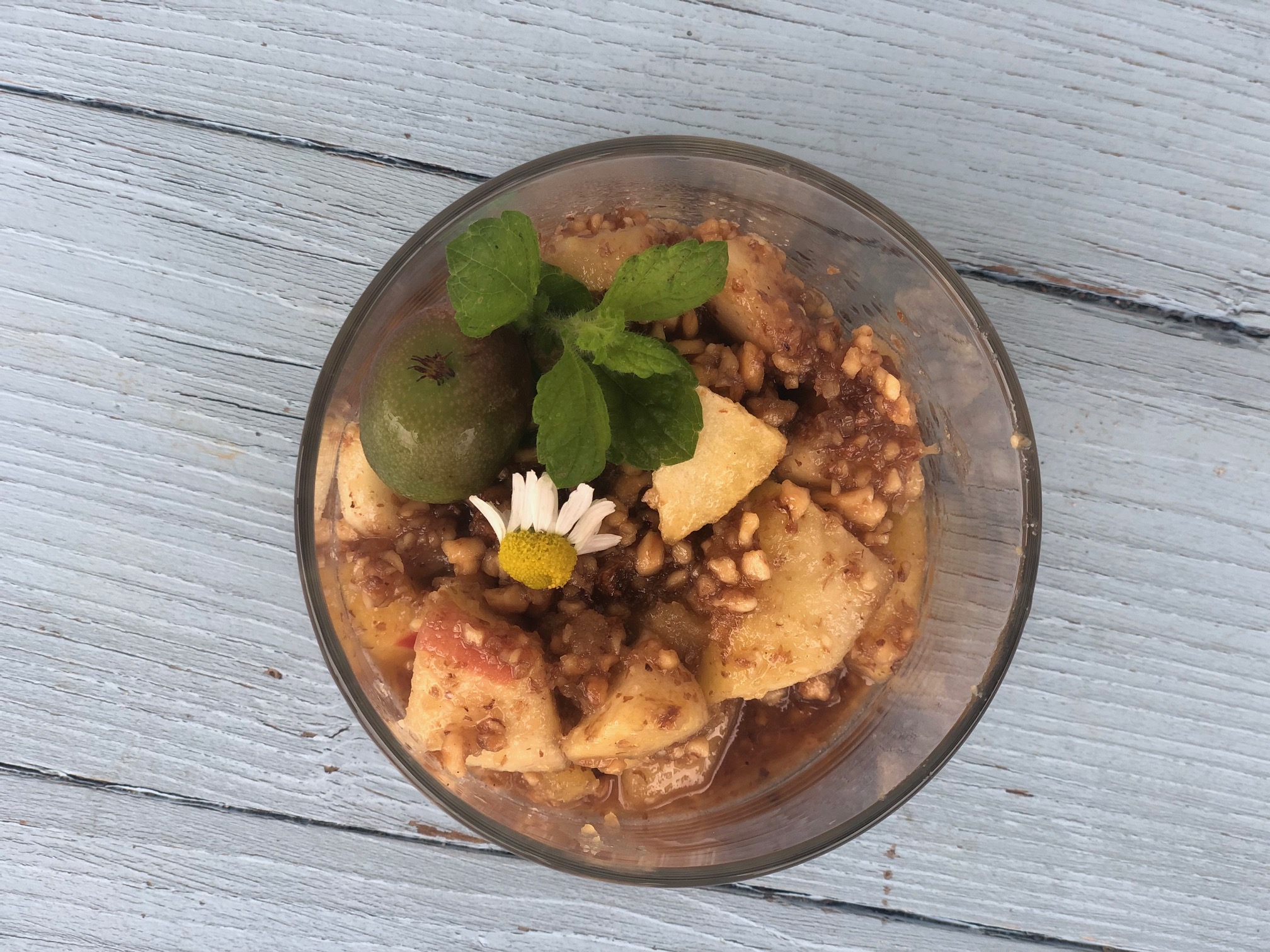 Jablíčka s ořechy